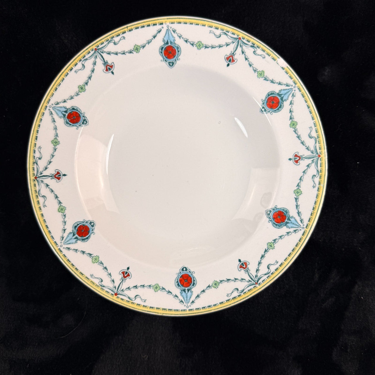 Set of 6 Vintage/Antique Devon Ware (S. F. & Co.) CECIL Shallow Bowls Ornament8