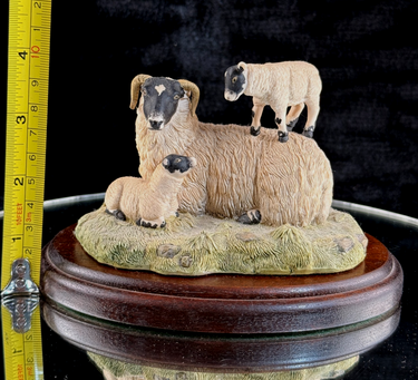 Border Fine Arts King of the Castle JH37 1989 Sheep Figurine D. Walton J Herriot1