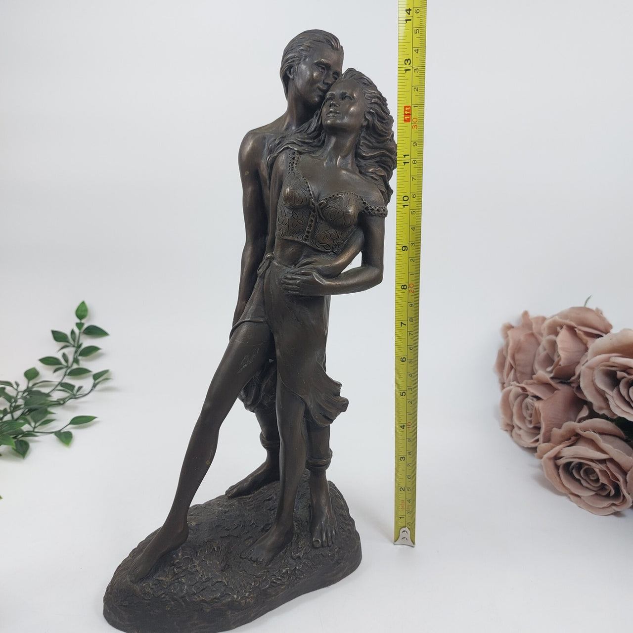 Rare "Careless Heredities Whisper" Figurine 2.74 kg - 13.75" Cold Cast Bronze12