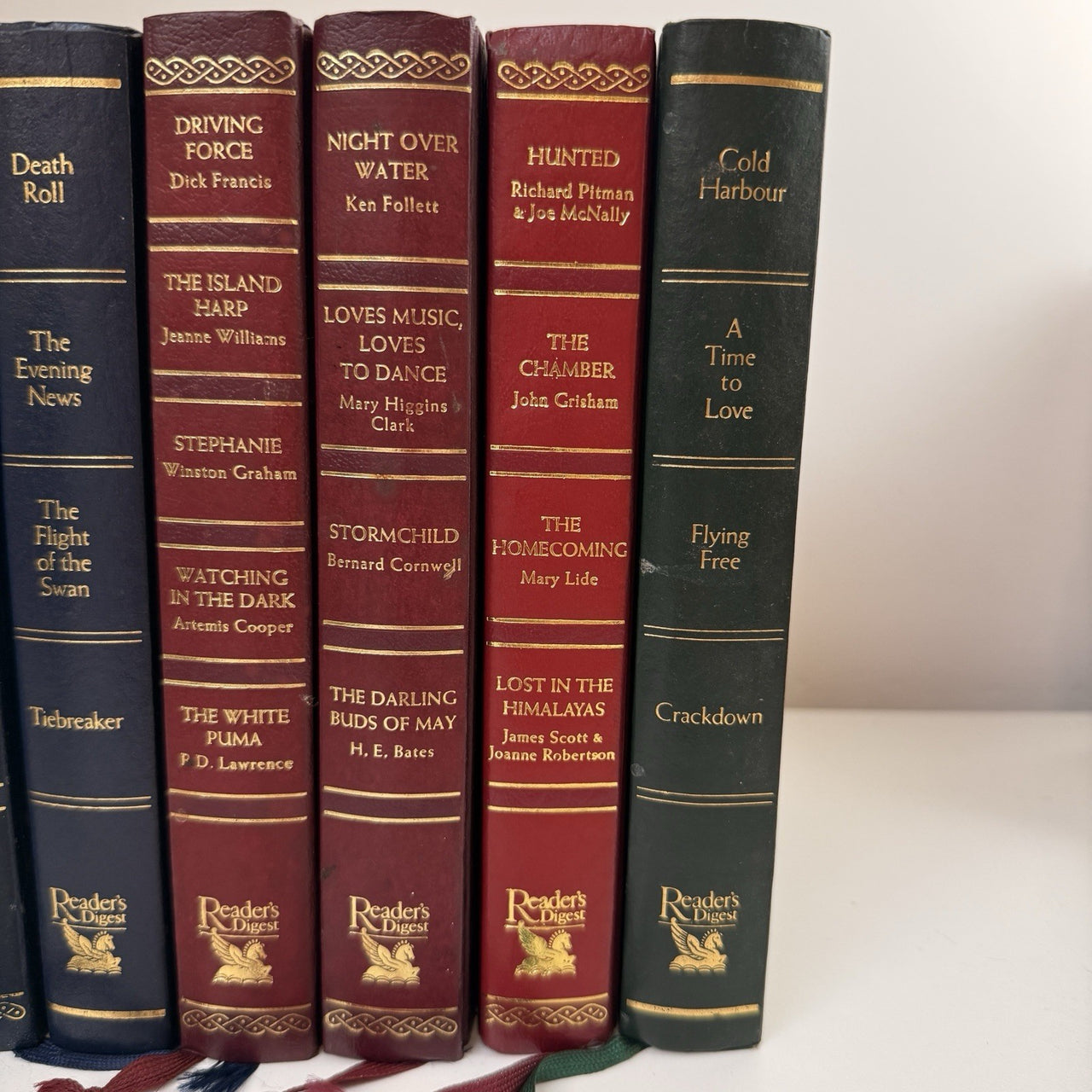 Reader’s Condensed Digest Books Set x9 Mixed Fiction Thrillers Drama Shelf Decor5