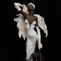 Thumbnail for Florence Armani figurine Night Stars Art Deco Stunning Lady Panther luxury gift5
