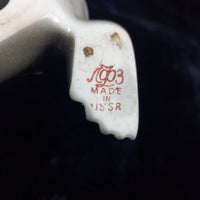 Thumbnail for 1980s Lomonosov Sea Lion Figurine USSR Porcelain - Marine Life Sculpture Glazed.7
