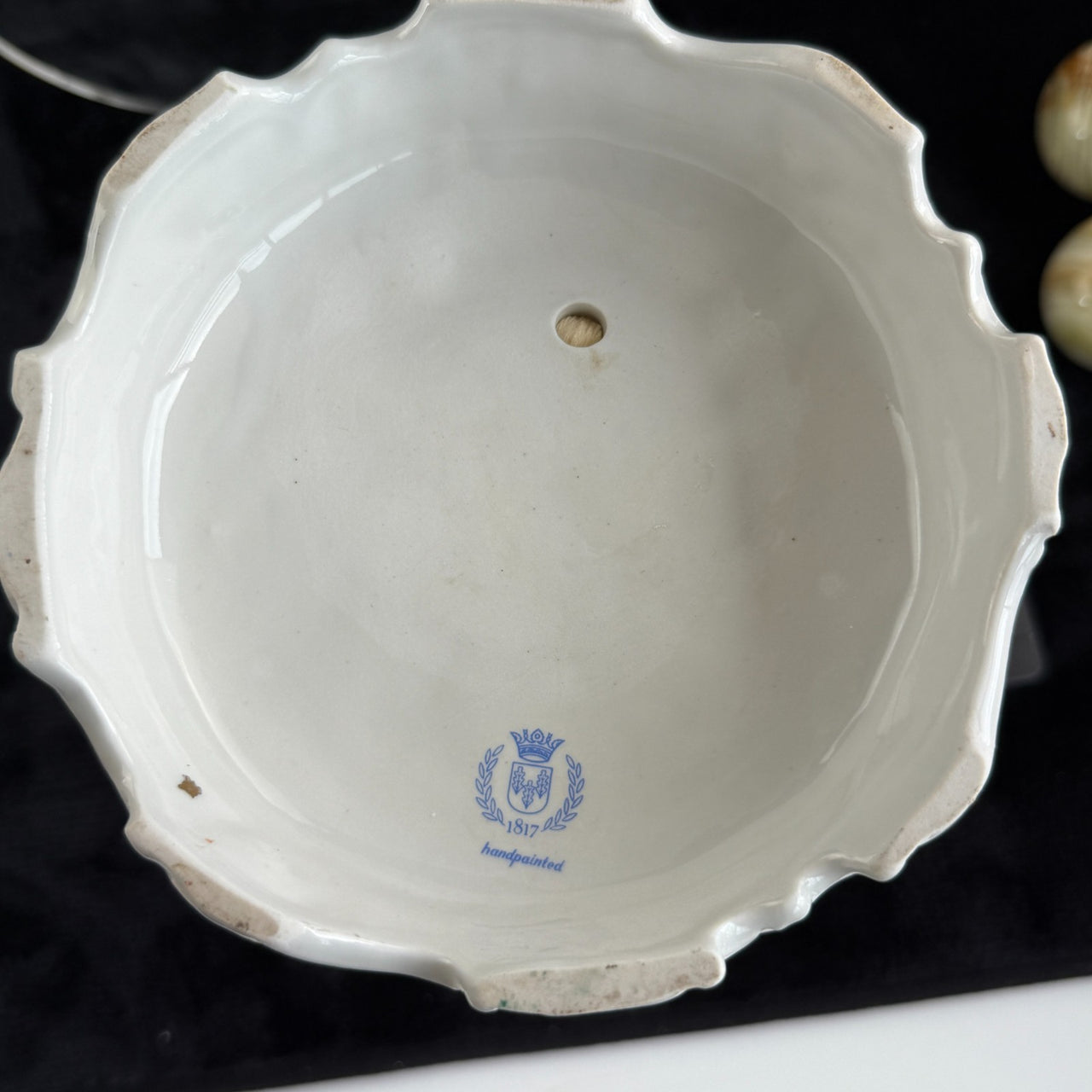 Rare Antique 13" Von Schierholz Porcelain Centerpiece Sculpture Bowl -see pics7