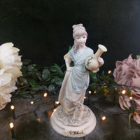 Thumbnail for Rare Stunning A Belcari Capodimonte Porcelain Italian Signed Figurine Italy 19871