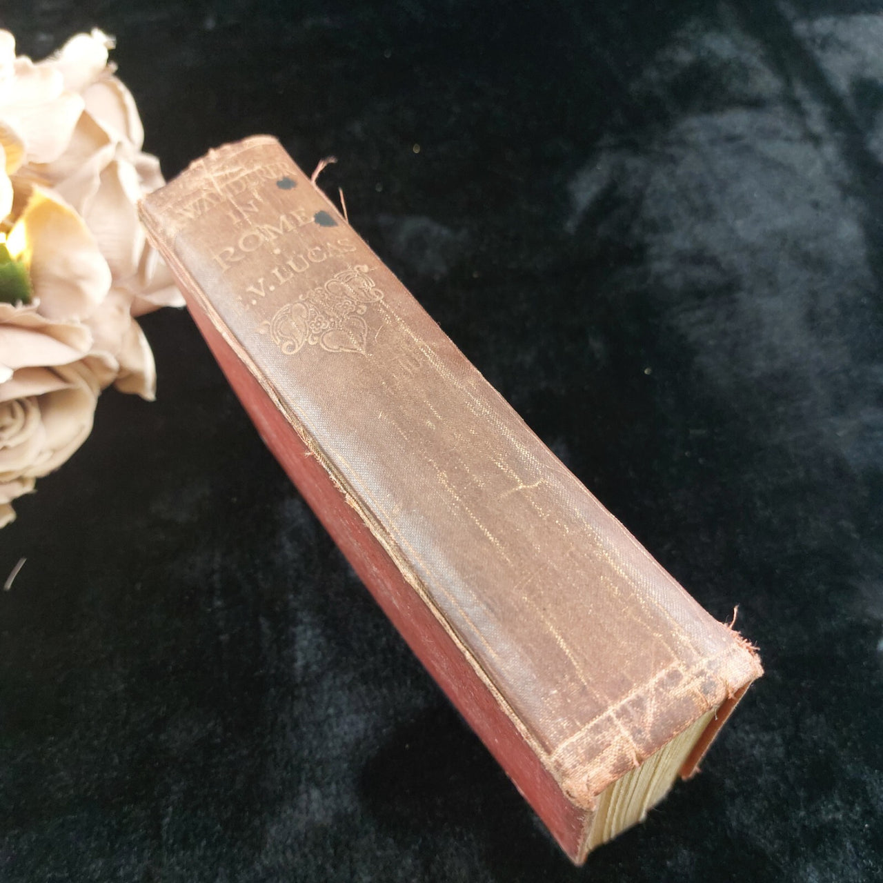 RARE 1936 Wanderer A in Rome by E.V. Lucas Ex-Library Methuen 4th Edition Fourth17