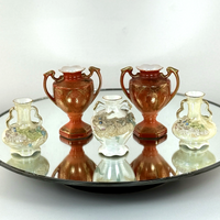 Thumbnail for Miniature Japan Lusterware Vases Porcelain Ornaments Set Of 5 easter decor Style0