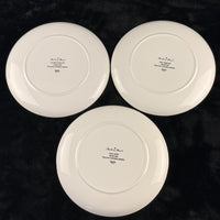 Thumbnail for Spode Mint Danbury Willow Pattern Plates x3 – Blue & White Collector antique Set8
