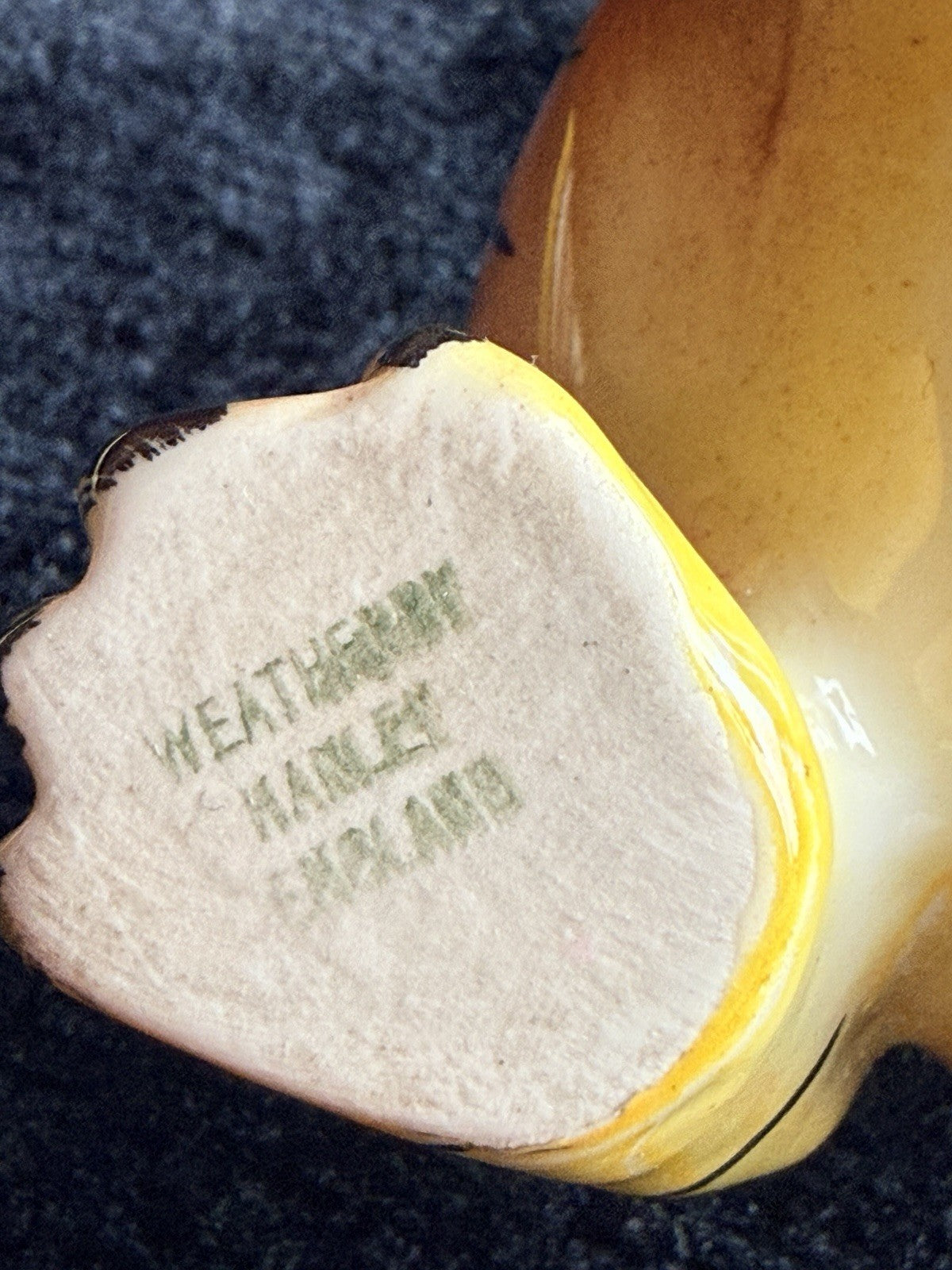 Melba Ware Ceramic Tiger Cub Figurine England 1950s Hand Painted Bookshelf Decor5