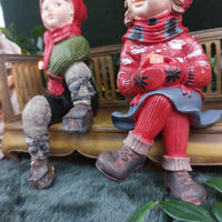 Thumbnail for Candy Designs Rare Norway Children Figurines Set – Mixed Conditions, With Bench 10