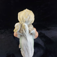 Thumbnail for Antique 15in German Bisque Figurine Lady Mandolin Musician Hand Painted Gilt11