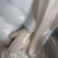 Thumbnail for Casades Spain Porcelain Figurine Reclining Man in Classical Robe Signed Spanish9