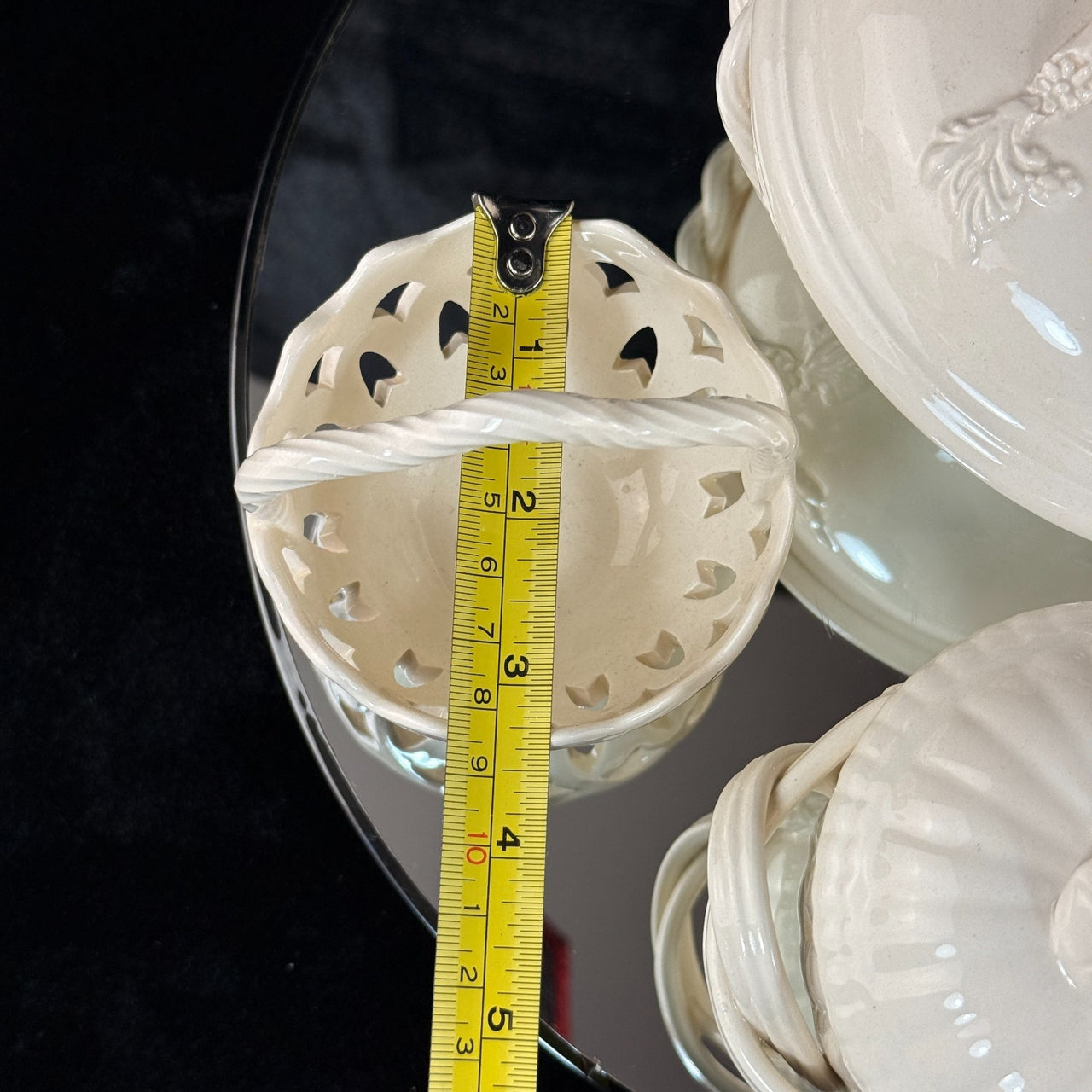 Royal Creamware Elegant "Occasions" Fine China Serving Set Porcelain Bowl Set5