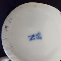Thumbnail for Z Crown Staffordshire Jugs Toby Style Pair antique vintage kitchen  4