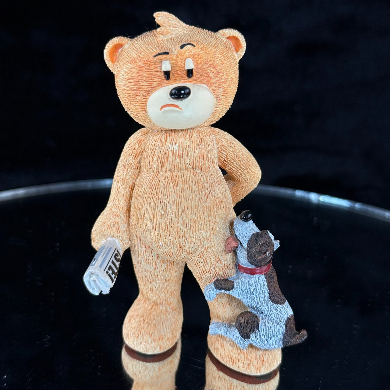 Bad Taste Bears Humphrey Figurine Dog Scene with Box Humor Adult Gift Resin3