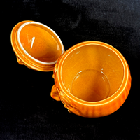 Thumbnail for Carlton Ware Head Onion Crying Face Preserve/Jam Pot with Lid - 'ONIONS' - 17654