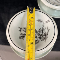 Thumbnail for Heinrich Bavaria Miniature Plates Set of 3 Signed M Birus Birds Cottage Germany10
