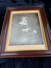 Thumbnail for Victorian Elegance: Antique Portrait of a Lady Paper Print Medium United Kingdom3
