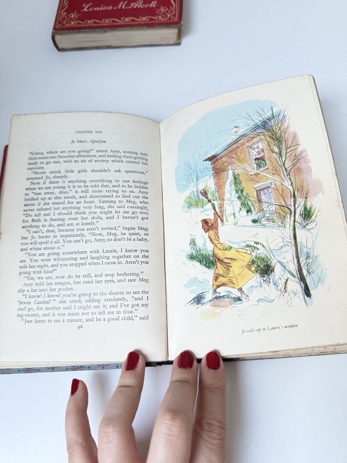Heirloom Library Louisa Alcott Little Women & Good Wives Illustrated Set Book10