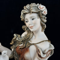 Thumbnail for Giuseppe Armani Florence Summer Breeze Lady Figurine 14 In Italy Decor Home 199718
