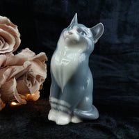 Thumbnail for Royal Copenhagen porcelain Cat Figurine Exquisite 1956 collectable gift decor8