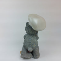 Thumbnail for Me to Grey You Tatty Teddy Chef with Cupcake 4 Inch Handmade Figurine Bear8