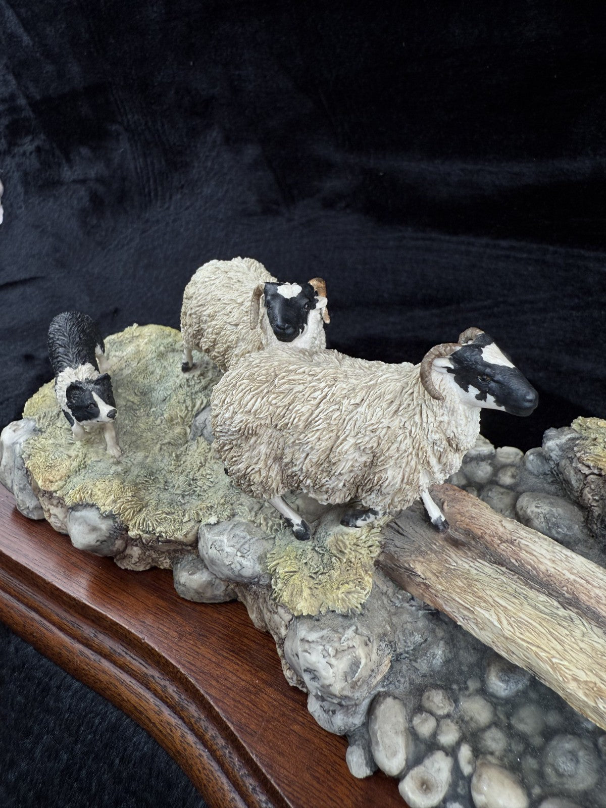 Border Fine Arts Limited Edition Sheepdog and Shepherd Figurine2
