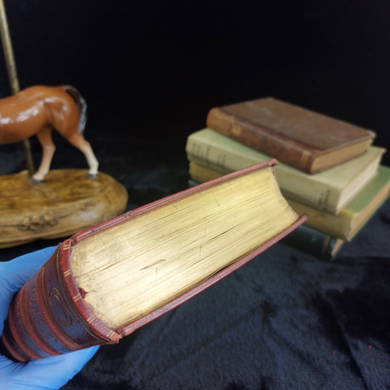 1854 Cross Handley R.S. Surtees Leather Binding by John Leech - Illustrated2