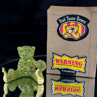 Thumbnail for RARE Bad Taste Bear SNAKE SKIN Figurine Retired Collector's Item Humour Naughty0