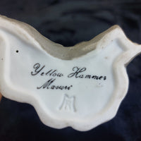 Thumbnail for Mauri Yellow Bird Hammer Figurine Porcelain Hand Painted Collectible 5