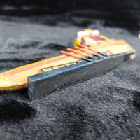Thumbnail for Middle Eastern Sultan’s Boat Figurine Hand Painted Wood Resin Model decor   20cm10