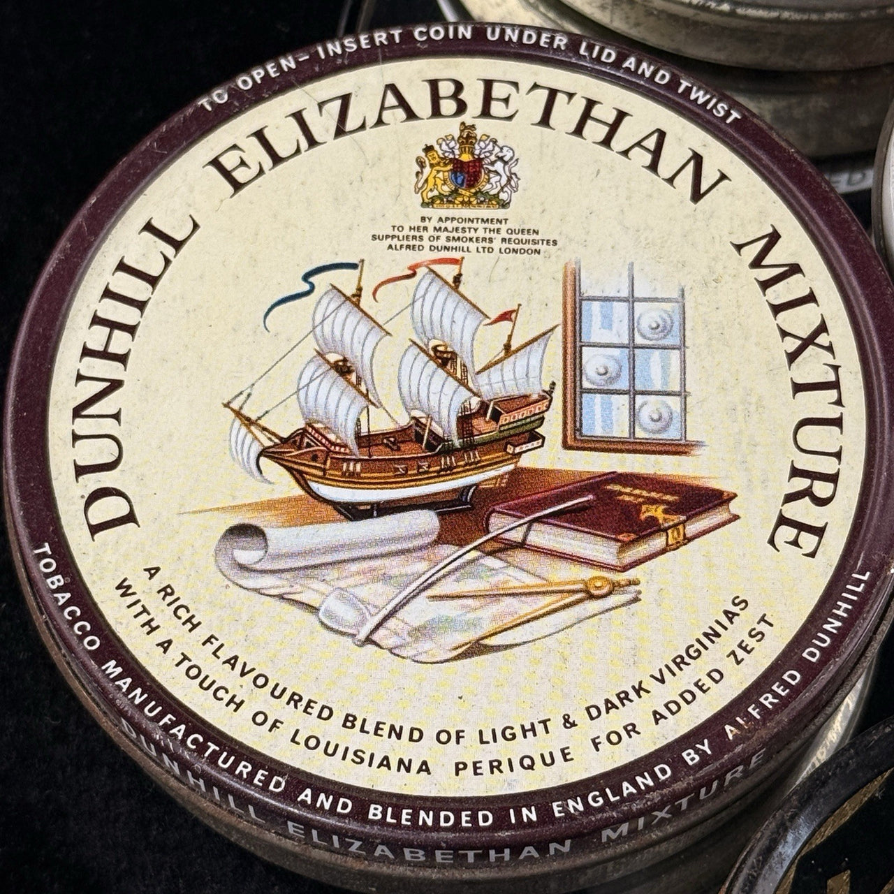 Rare 10* Dunhill Balkan Sobranie Smoking Tobacco Tin Lot Vintage Collectible UK8