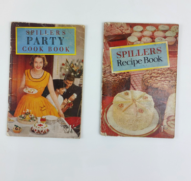 Vintage Spillers Cookbook Set - 1950s Party Cook Book & Recipe Book Collection.0