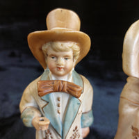 Thumbnail for Antique German Bisque Figurines 6.5