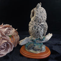 Thumbnail for Border Fine Arts 1998 Long Eared Owl Russell Willis 541729  BFA Birds Figurine3