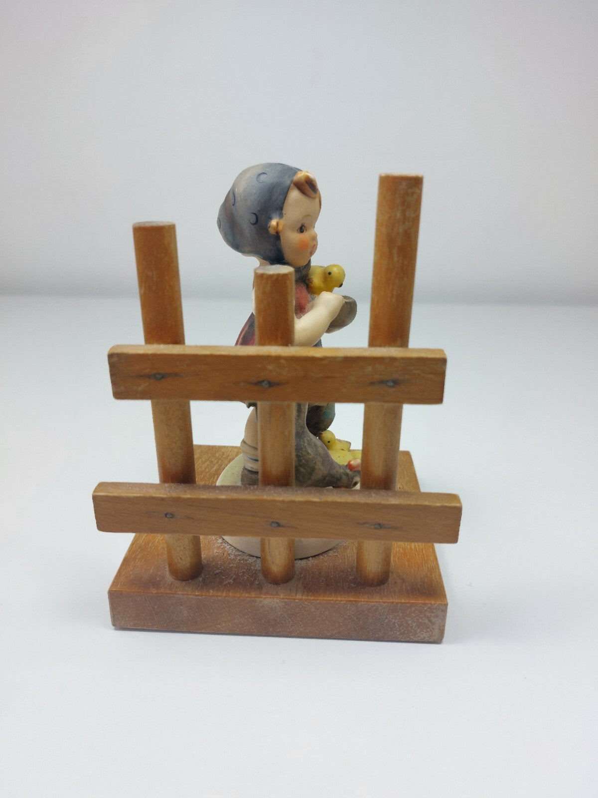 Goebel Hummel HUM 250 A&B Bookends Goat Herder & Feeding Time 1960s Figurine dec21