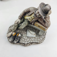 Thumbnail for AR.CE.MI Bisquit Porcelain Figurine Shoeshine Boy Bench thumb broken see pics17