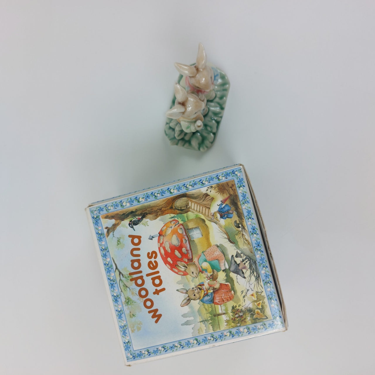 John Jenkins Woodland Tales Rabbit Figurine Boxed Christine Haworth kids Decor3