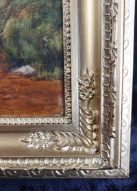 Thumbnail for Andrew Welch oil RCA painting gold Framed Welsh Landscape 29