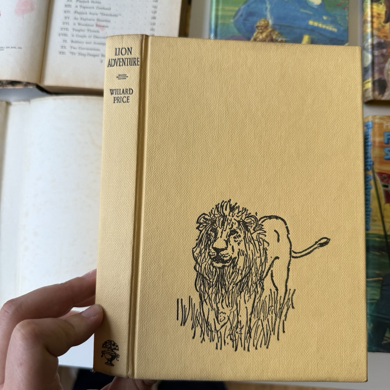 Vintage Adventure Boy's Stories Book Set 20th Century Classics tarzan lion advan5
