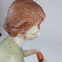 Thumbnail for RARE 1950s Capodimonte - Bruno Merli Signed Porcelain Child & Mother Figurine11