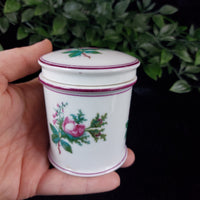Thumbnail for Staffordshire Crown Set Porcelain of 2 Small Canister & Trinket Box Fine China16