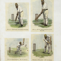 Thumbnail for Lucien Caught Davis at Wicket Cricket Framed Print W.G. Grace Technique Scenes.3