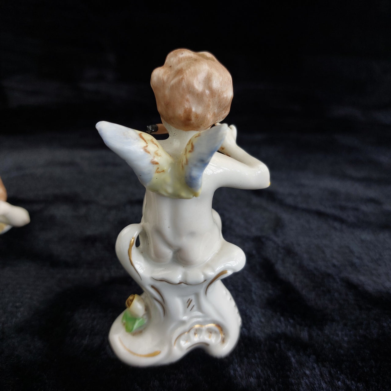 Carl Scheidig Gräfenthal Antique German Porcelain Cherub Musician Figurines Set13