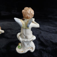 Thumbnail for Carl Scheidig Gräfenthal Antique German Porcelain Cherub Musician Figurines Set13