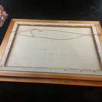 Thumbnail for Original Oil on Canvas River Painting – Signed by E. Walker, Landscape See Pics23