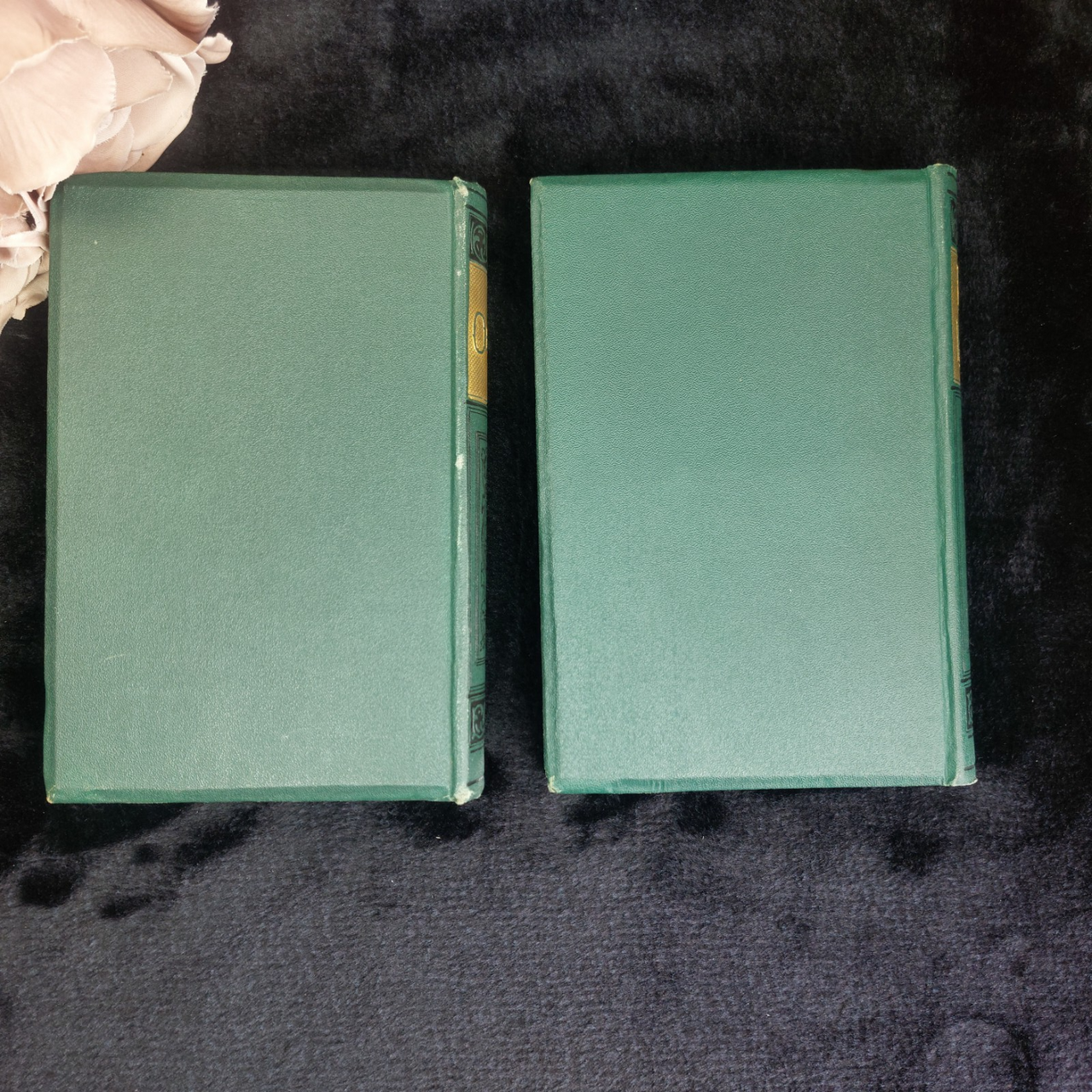 Wallace Ben-Hur & Mulock Olive Gilt Edge Books Antique Book 1903  Good Condition5