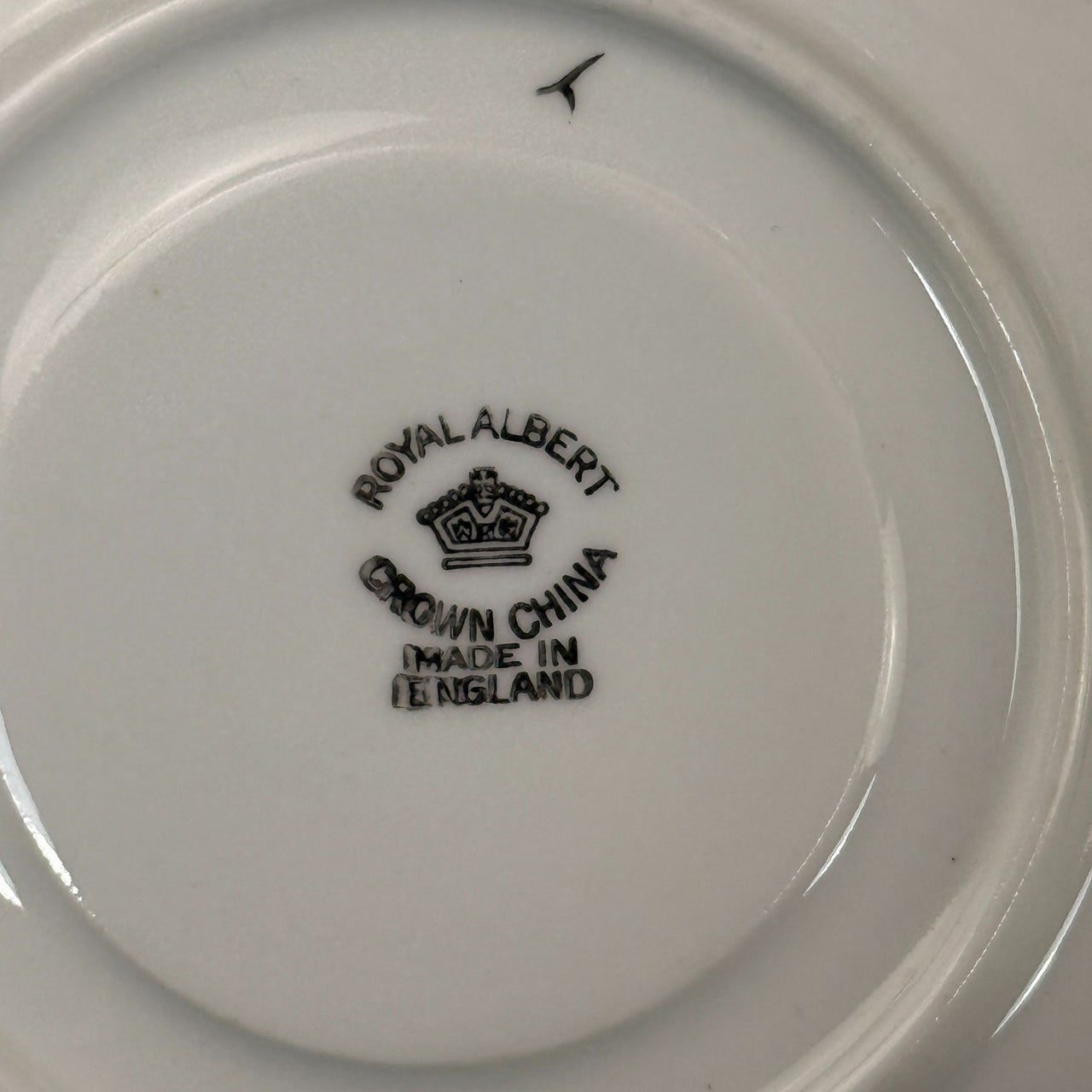 Rare Royal Albert Crown China Blue Gold Leaf Tea Set Trio x2 & Jug England 1930s12