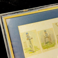 Thumbnail for Lucien Davis The Critics Cricket Print Framed 19thC Humour & Technique Scenes11