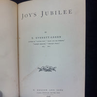 Thumbnail for T. Nelson Joy's Jubilee  1898  Book Acceptable Worn Victorian Cover Floral Art6