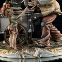 Thumbnail for Rare Capodimonte N Crown Italian Figurine M. Lory Ice Cream Large Seller 12